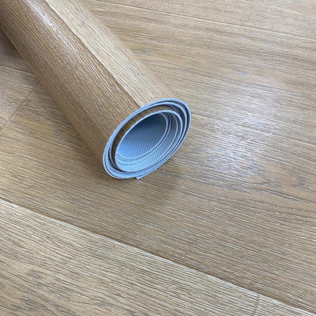 Shield Autocare Vinyl Flooring Roll – Medium Oak 2mm Thick PVC Lino Floor, Durable Water Resistant Commercial Matting, Easy to Cut – Ideal for Campervan, Caravan, Motorhome Floors (1.5m x 2m)