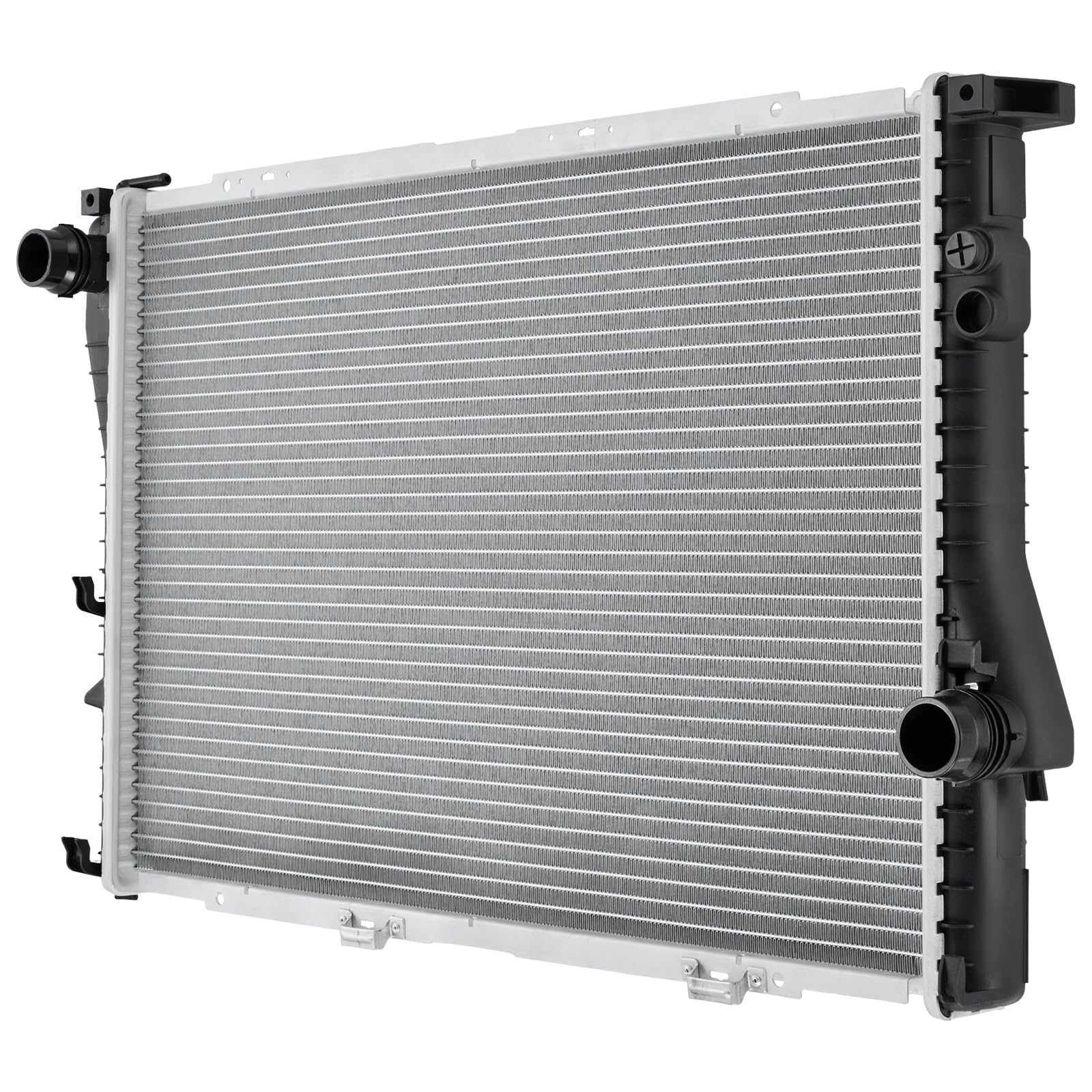 BDFHYK 1401 Aluminum Radiator for BMW E39 528i 540i 97-98, 32mm HD Core