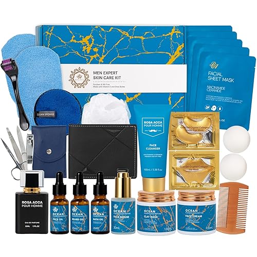 Miniatura 22 de Regalos para el día de San Valentín para mujeres y hombres, juego de 23 piezas de cuidado de la piel, kit de baño y cuerpo, juego de regalo de spa,