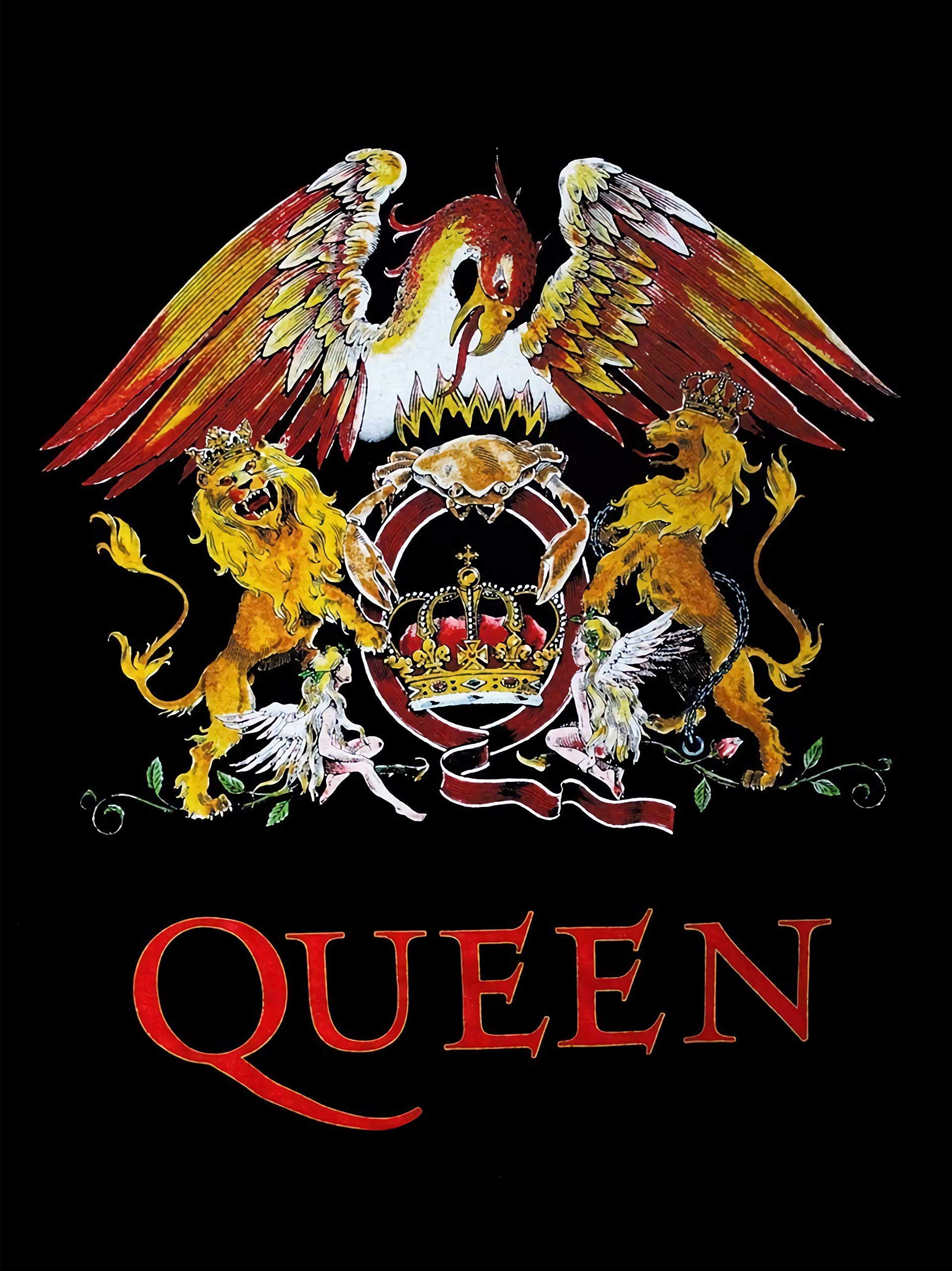 Amazon.com: Christ-EZ Queen Crest large fabric poster / flag - Matte poster  Frameless Gift 12 x 18 inch(30cm x 46cm): Posters & Prints