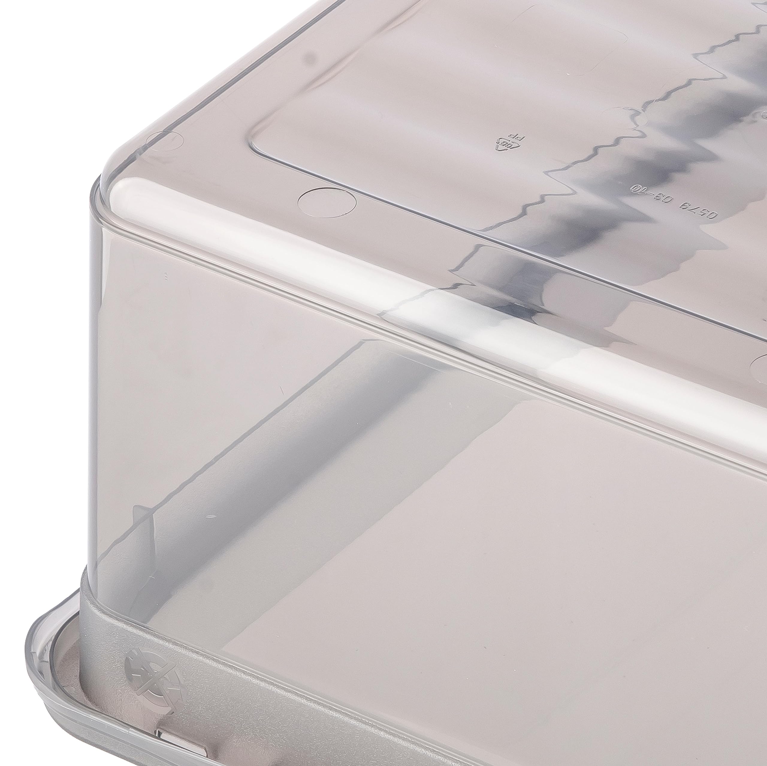 keeeper Cajas de almacenaje con Air Control System, Set de 3 unidades, 3 x 11 l, Bea, Transparente