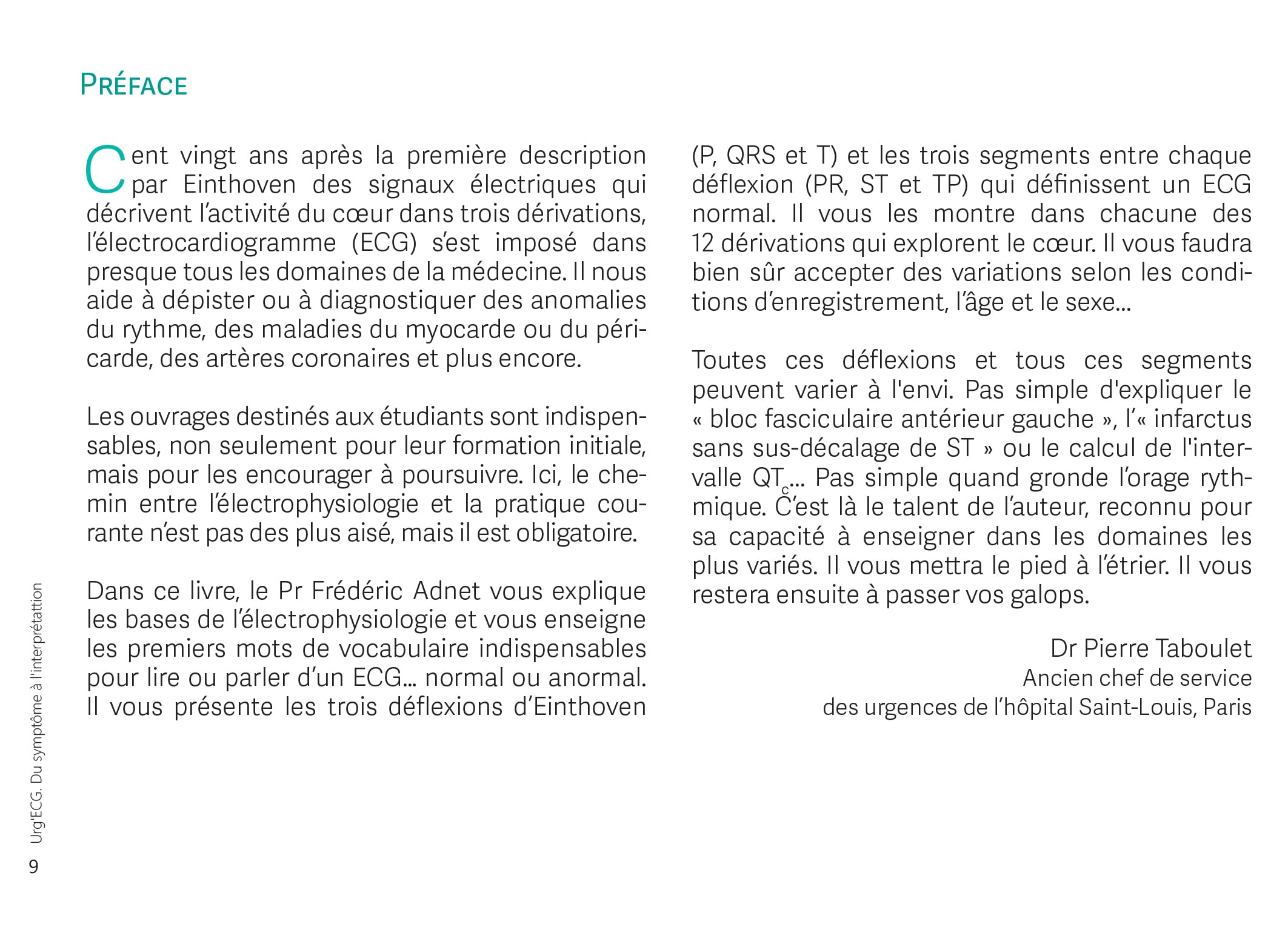 URG' ECG (2e édition): 210 ECG et schémas - Cas cliniques et corrections
