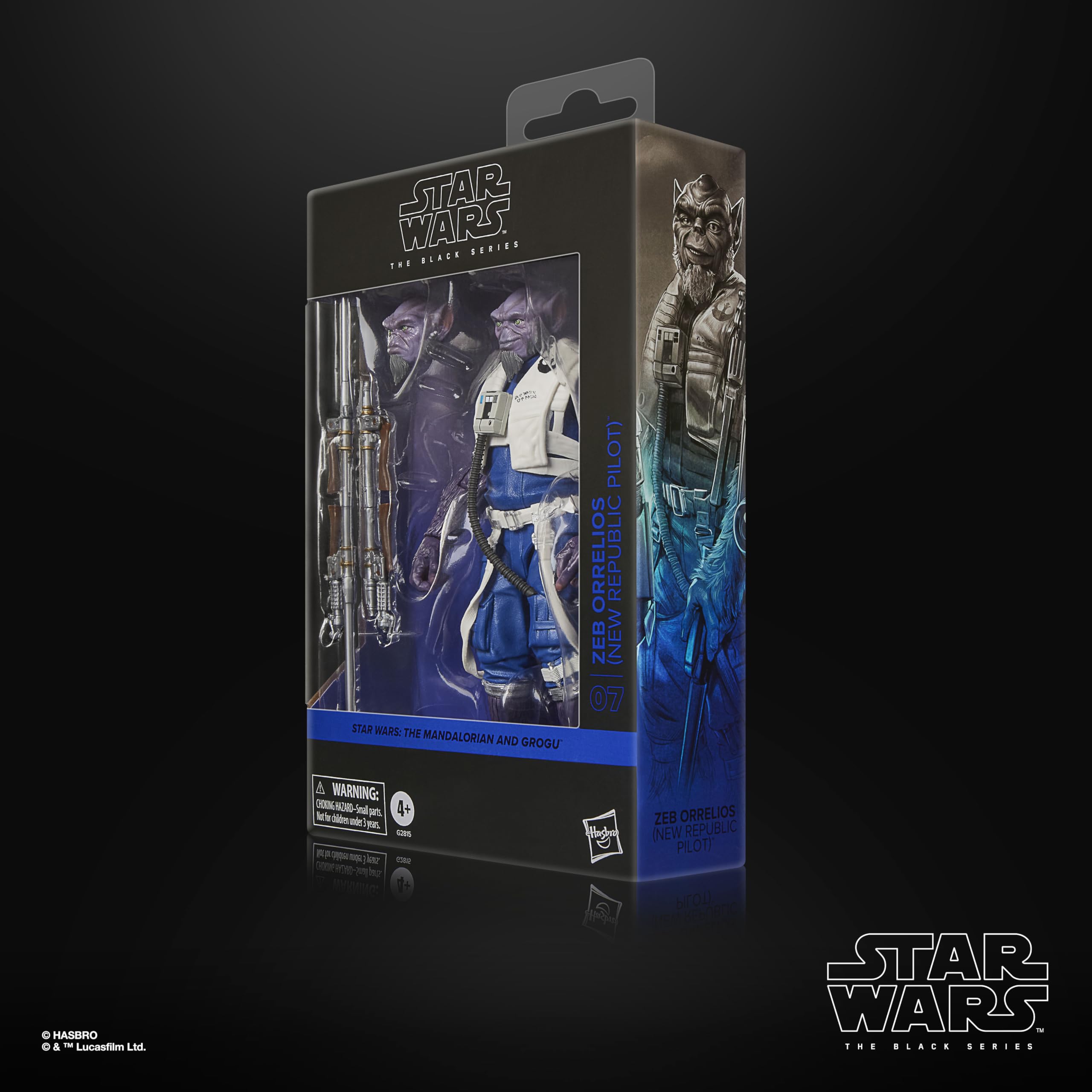 Star Wars The Black Series, Garazeb “Zeb” Orrelios, The Mandalorian & Grogu, Figura Premium Coleccionable de 15 cm