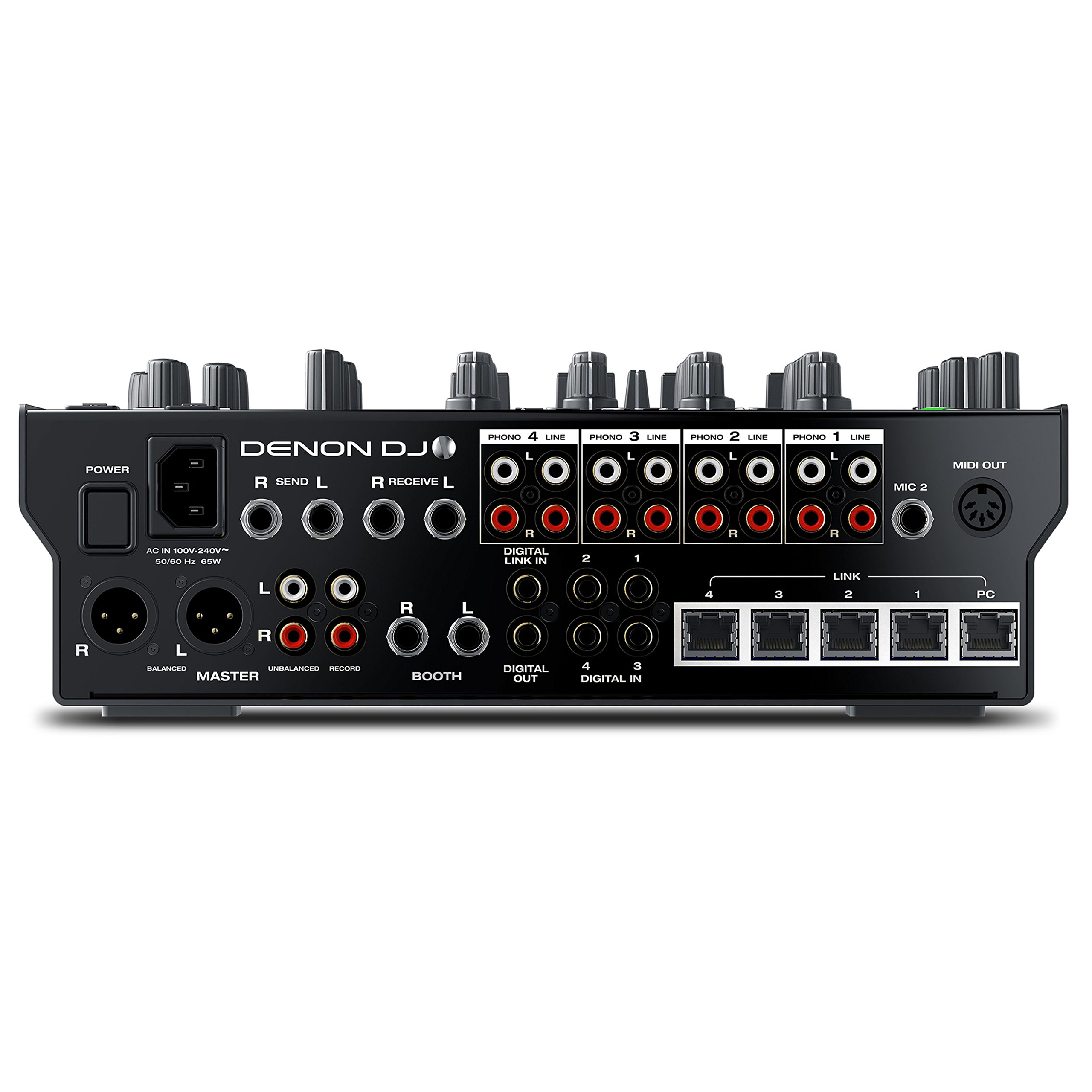 Amazon | Denon DJ プロフェッショナル4チャンネル DJミキサー