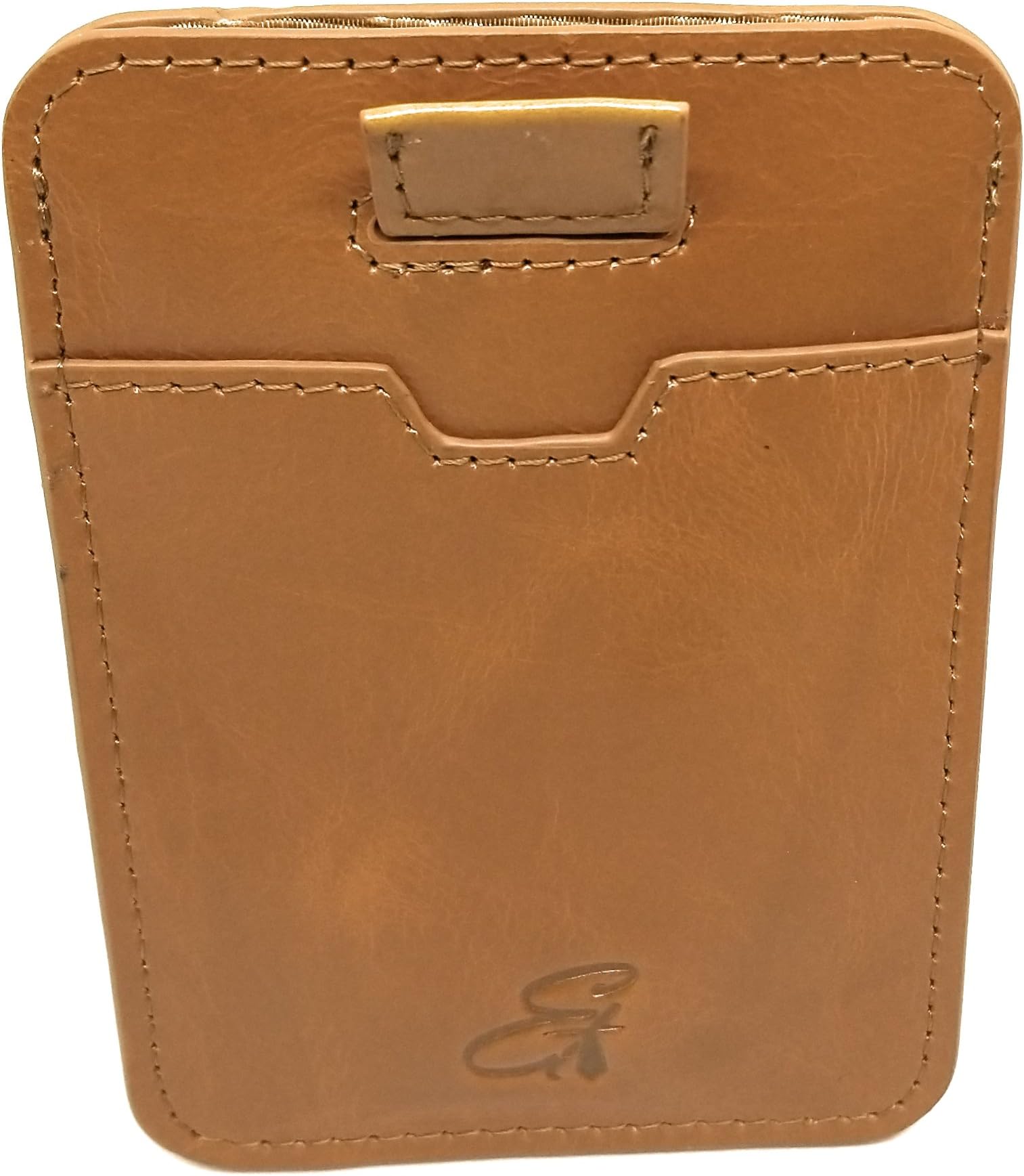 RFID Blocking Minimalist Travel Wallet: Slim Front Pocket With Smart Pull Tab
