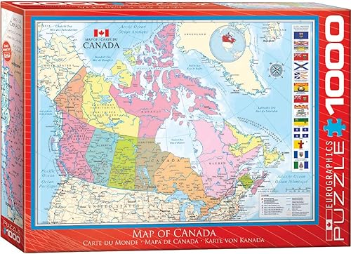 EuroGraphics Mapa de Canadá