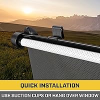 Vista 7 de CAT® Persianas para Ventanas de Automóvil Accesorios para Automóvil - Persianas de Automóvil para Ventanas Traseras Visera para Bebé - Persianas