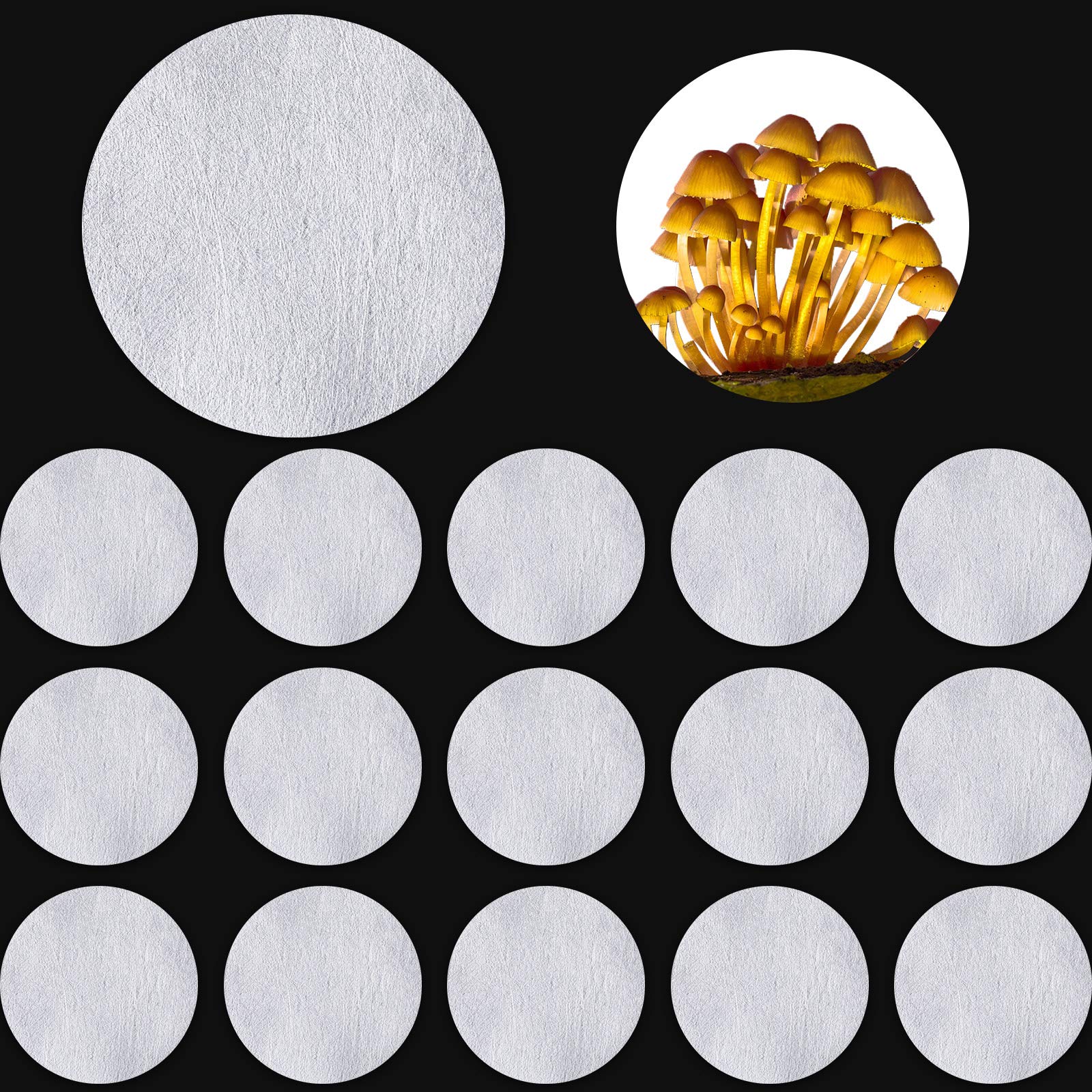 Snapklik.com : Zonon Synthetic Filter Paper Stickers 90 Mm Filter Disc ...