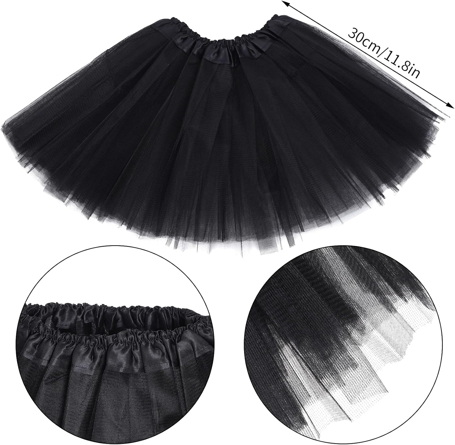 Dxhycc 5 Pieces Milk Cow Costume Set Cow Ears Headband Nose Tail Bowtie Tutu for Halloween Dress Up Animals Cosplay Set - Image 4