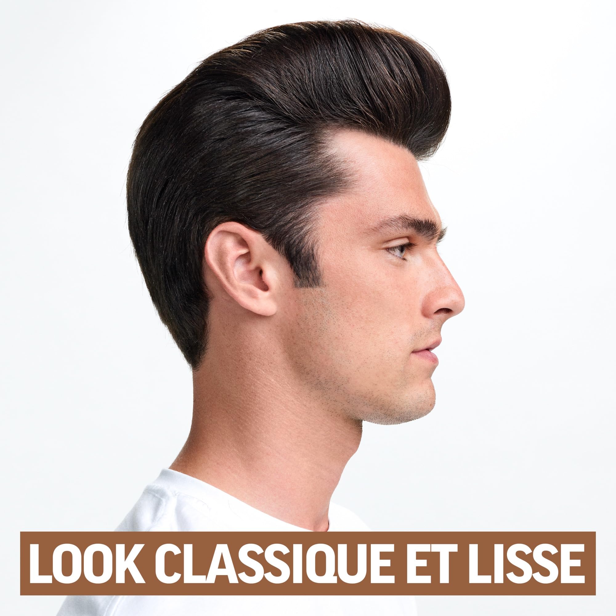 American Crew - Pomade - Cire Coiffante Fixation Souple - Cire Cheveux Homme Brillance Elevée - Produit Coiffant pour Style Créatif - Produit Cheveux Bouclés et Raides - 85ml
