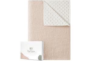 Ivory Soft & Breathable Muslin Baby Blanket for Summer