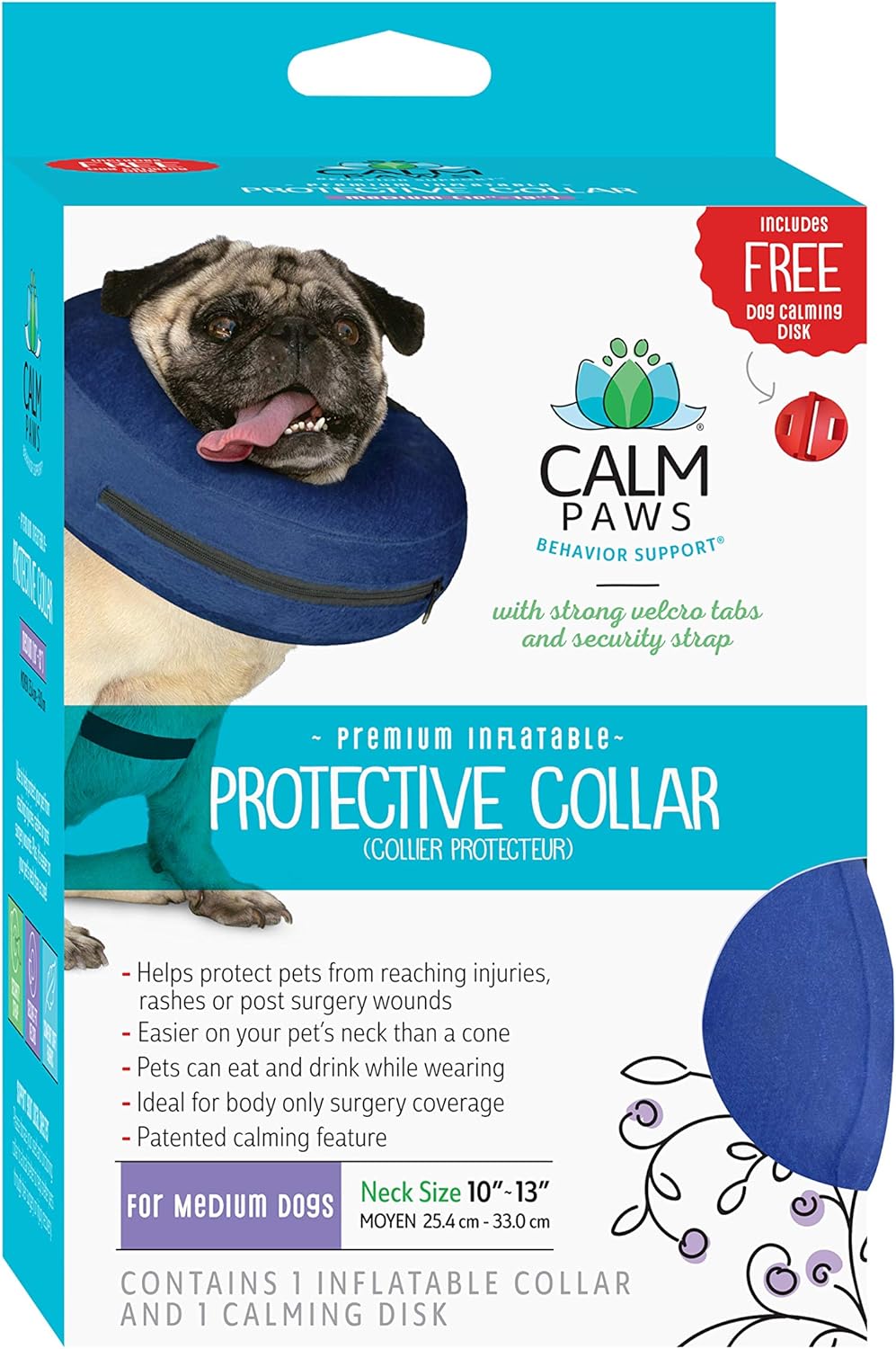Calm paws protective collar small Clearance