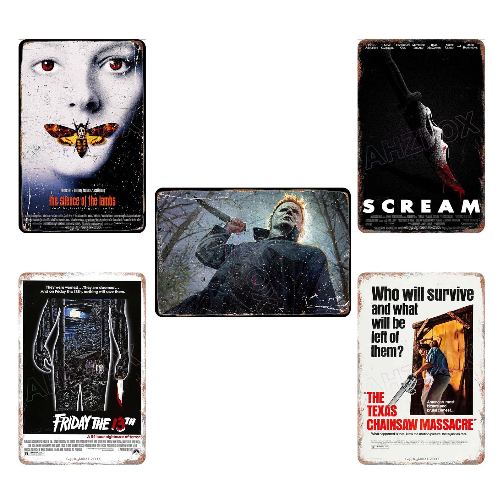 Poster Sur Toile Du Film D'horreur Nosferatu 1922 - Décoration Murale - Pour Salon, Chambre à Coucher - Sans Cadre : 50 X 75 Cm