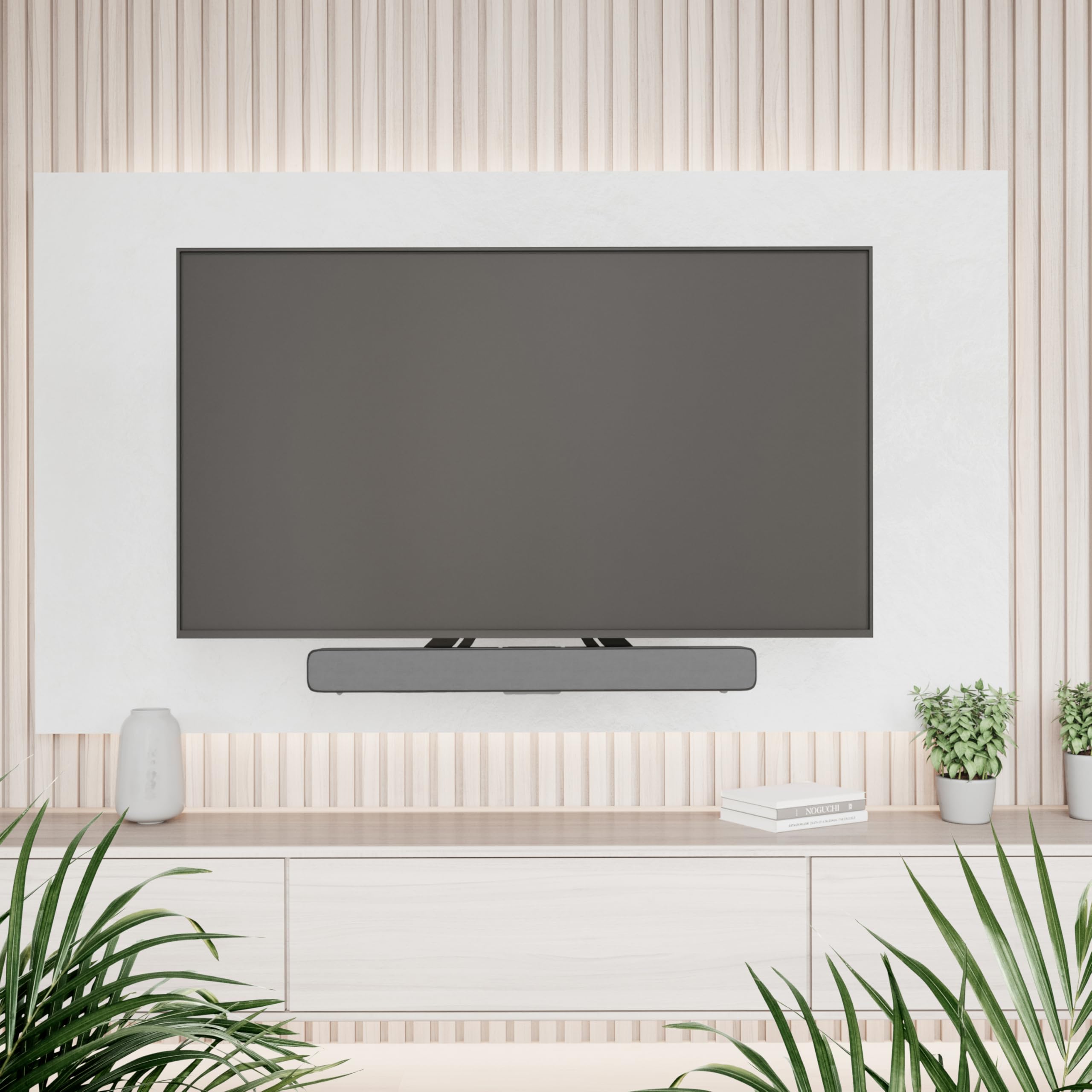RICOO Supporto soundbar TV LH039 Staffa universale Per casse altoparlanti Adattatore VESA Televisore 32-70 pollici Home Theater Diffusore audio