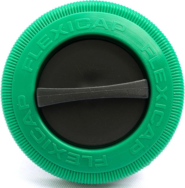 Metro HG045-01 Flexicap-Plus - Permanent Fuel Cap For Petrol And Diesel,Green,Black