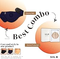 Vista 7 de SIIL Protector de estoma para bolsas de ostomía. Protege tus bolsas de colostomía y suministros de ileostomía con protector de estoma Funda