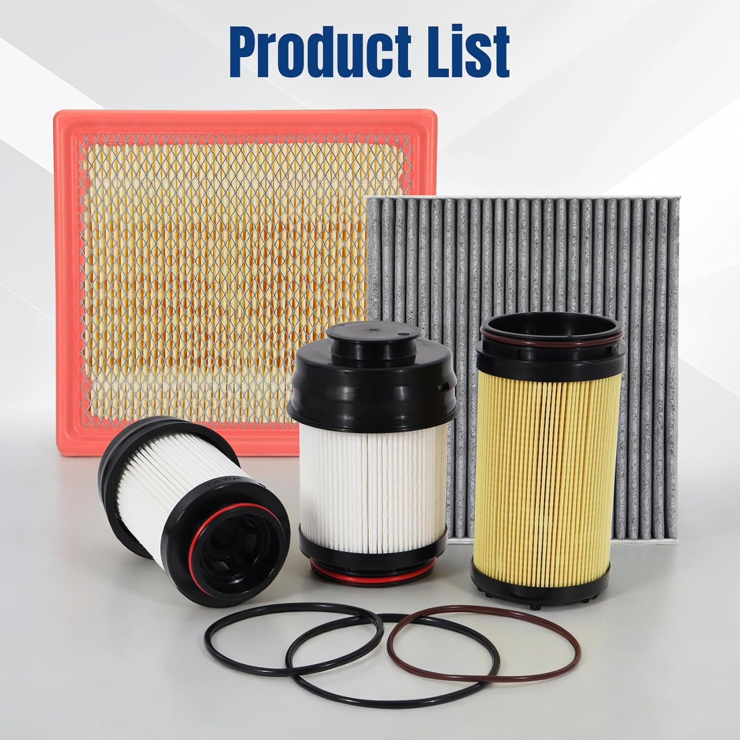 6.7 Cummins Fuel Filter and Oil Filter Kit, Fits 2025-2026 Ram 2500/3500/4500/5500 Turbo Diesel, Replaces 68677800AA, 68677810AA, 68645327AA, 68548579AA