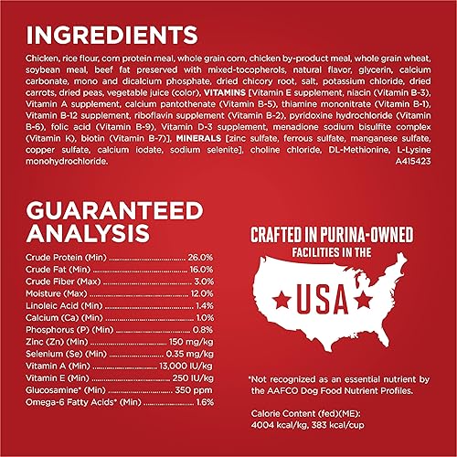 Miniatura 4 de Purina ONE Comida seca para perros con fórmula de pollo y arroz, bolsa de 31.1 libras