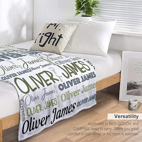 Miniatura 62 de Manta personalizada para bebés, niñas y niños, mantas de bebé personalizadas con nombre, mantas personalizadas para niños, manta de bebé