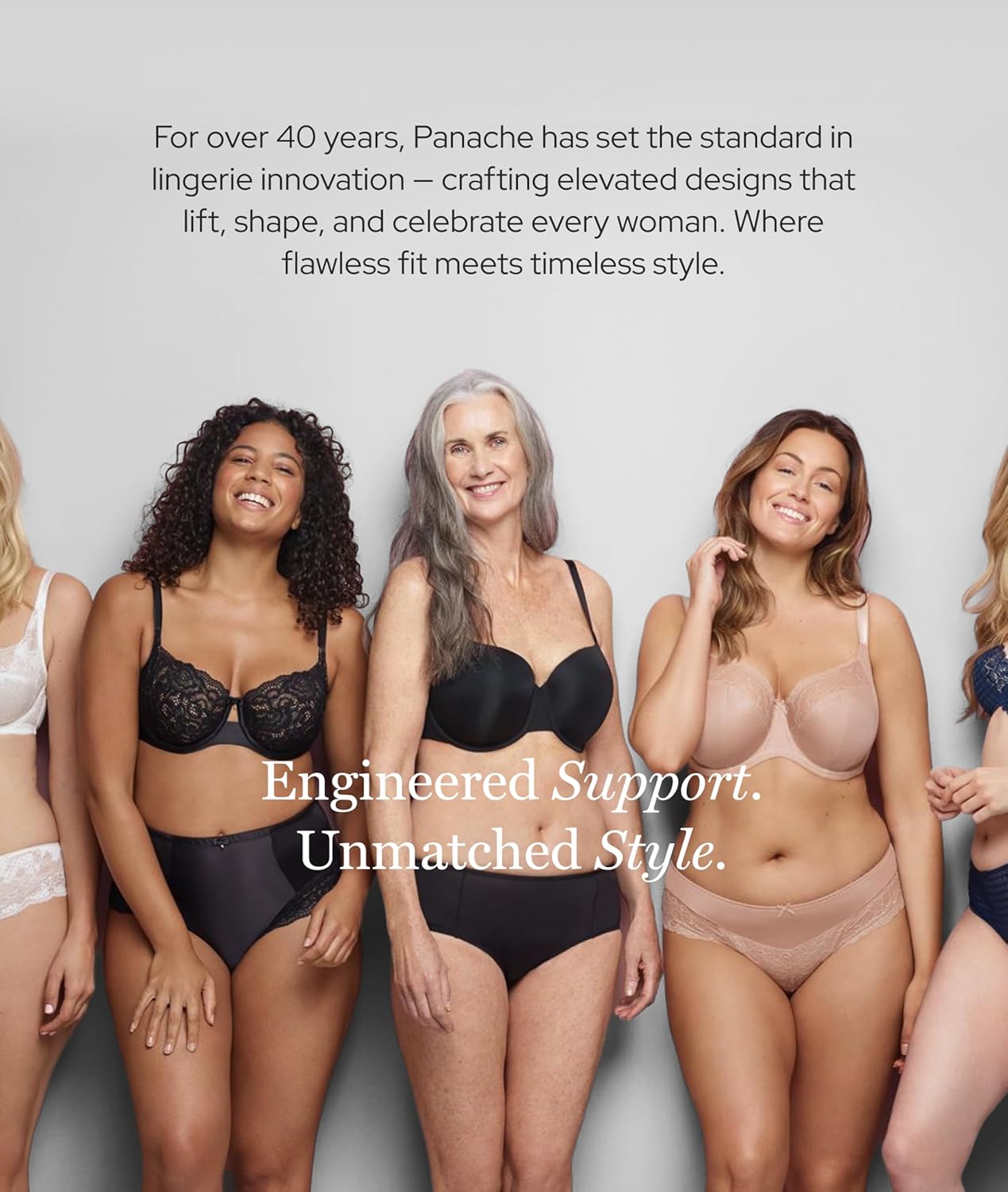 Panache Women's 365 T-Shirt Bra | Comfortable Everyday Bra, Lightly Padded Underwire, Smooth & Flexible Fit for All-Day Wear - Image 8