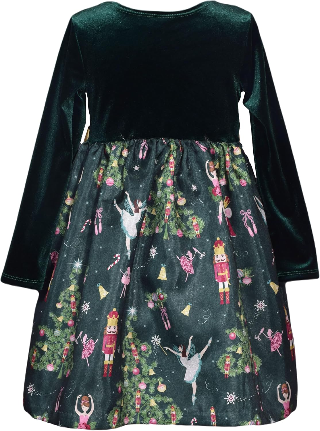 Bonnie Jean Nutcracker Dress - Holiday Christmas Dress for Toddler and Little Girls 2T-6X - Image 2
