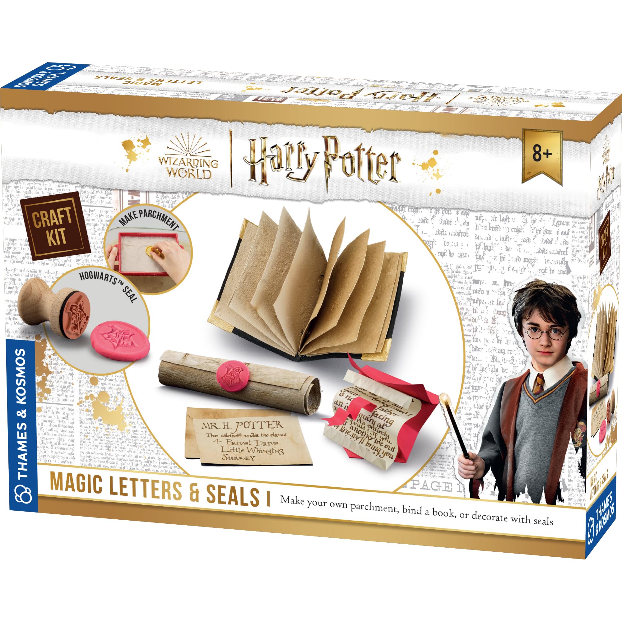 Amazon.com: Harry Potter Magic Letters & Seals Craft Kit from