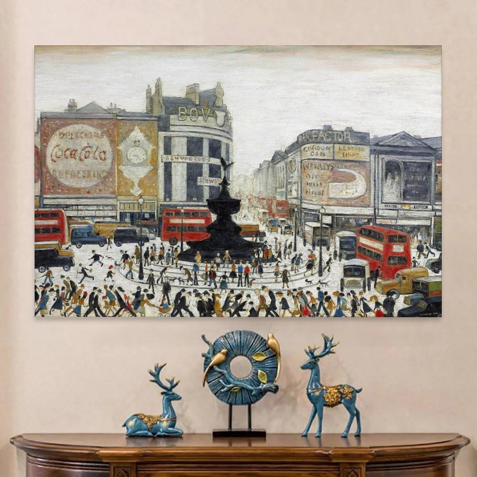 Amazon.co.jp: L. S. Lowryローレンススティーヴンラウリー絵画作品