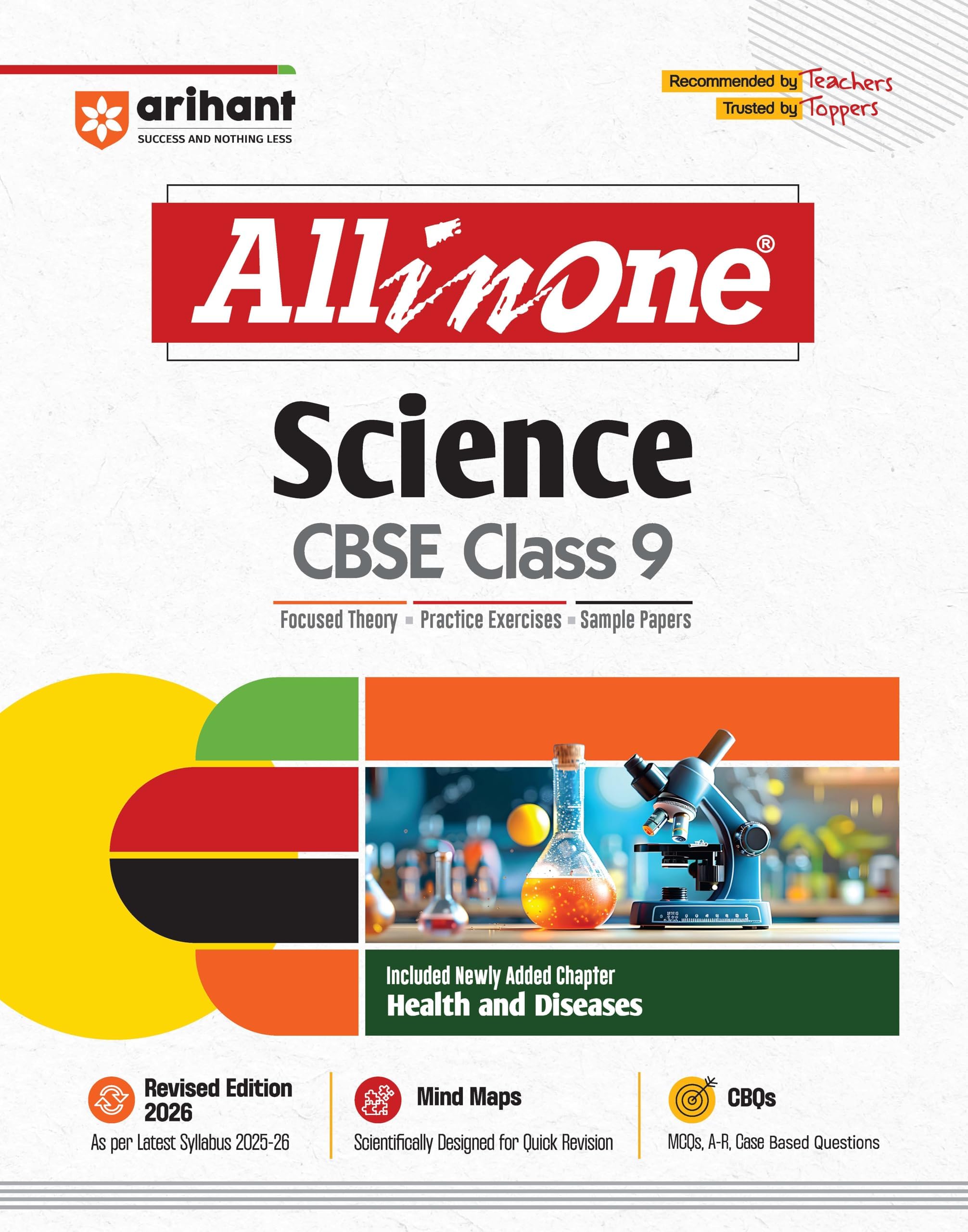 Arihant All in One Science Class 9 for CBSE Exam 2025-26 As per Recommendations of NEP 2020 Based on the latest NCERT