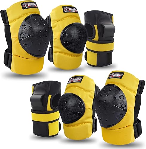 Rodilleras para adultos y niños, coderas, muñequeras, equipo de protección para patinaje, patinaje en línea, ciclismo, BMX, bicicleta, monopatín,