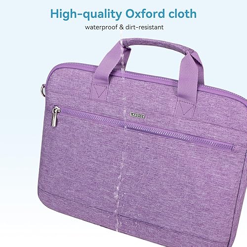 Miniatura 3 de LANDICI Funda protectora de 360 para laptop de 14 a 15 pulgadas con correa para el hombro y asa, funda impermeable para MacBook AirPro 15,