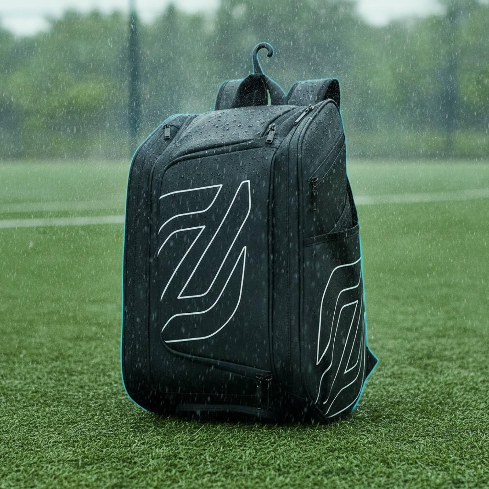 LOVIVER Case Mochila Deportiva Bolso Bolsa de Tenis Mochila para Raquetas con Compartimento para Zapatillas y Gran Capacidad Adecuada para Entrenamiento Competición Viaje Uso Diario