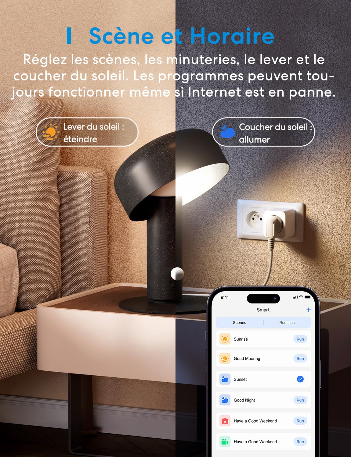 Meross 16A WiFi-Steckdose Kompatibel mit HomeKit, Alexa und Google Home, 4er-Set mit Stromverbrauchsmessung, Sprachsteuerung und Fernbedienung