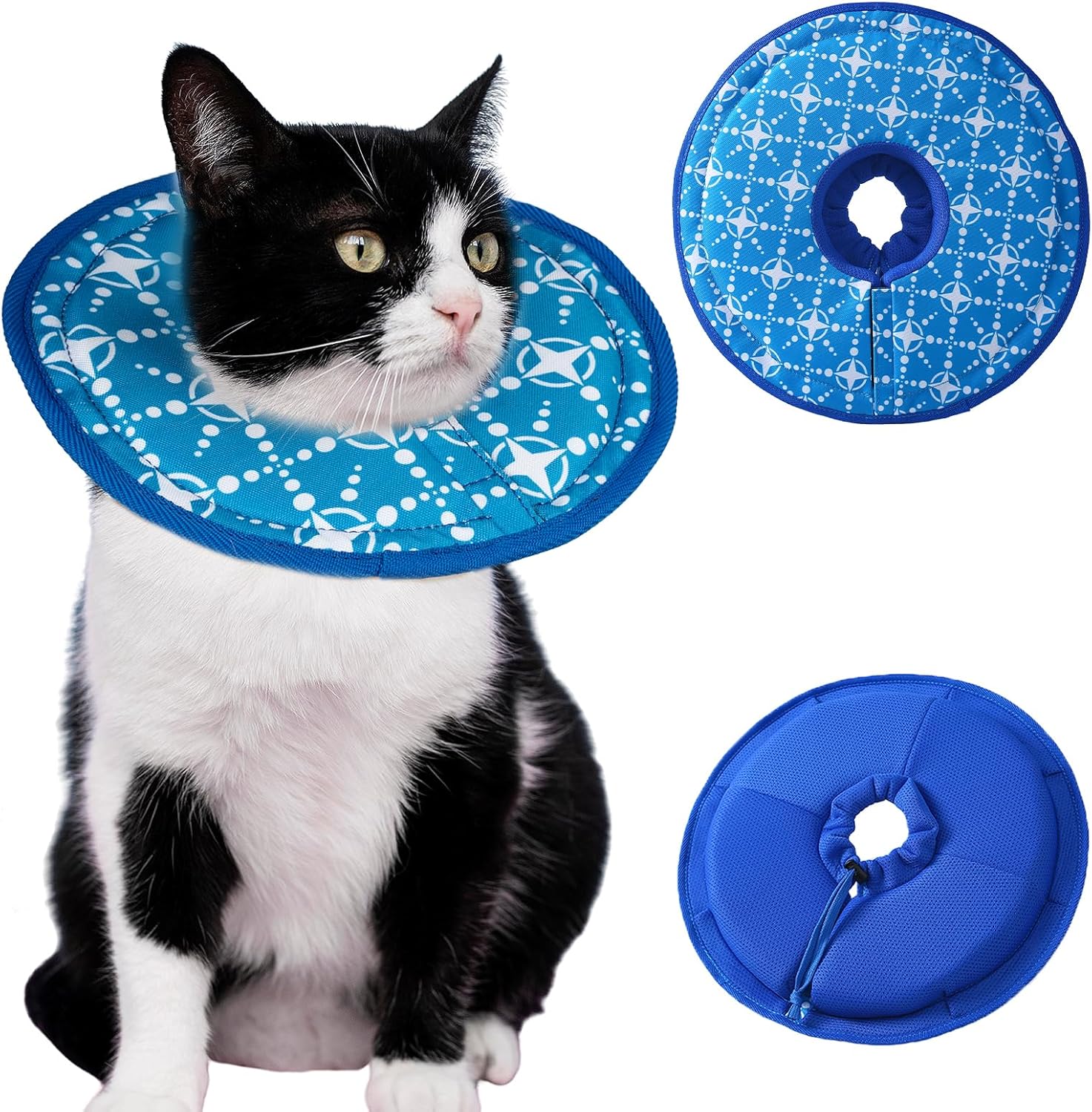 Soft Cat Cone Collar, Cone for Cats After Surgery to Stop