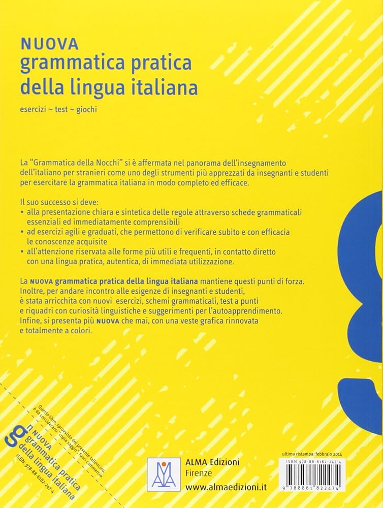 語学・辞書・学習参考書 Grammatica essenziale della lingua itali Grammamia!: Libro Dello Studente (Italian Edition