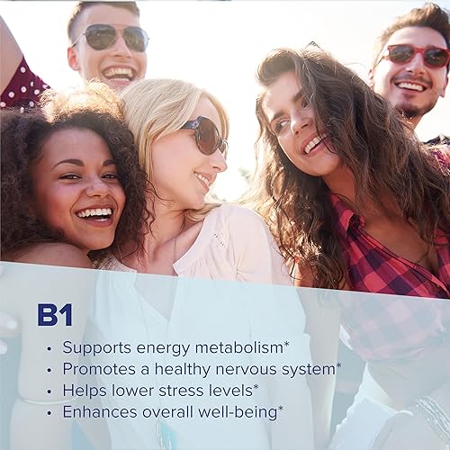 Miniatura 6 de Superior Source Vitamina B1 tiamina 100 mg tabletas sublinguales de disolución rápida bajo la lengua 100 unidades aumento del metabolismo y la