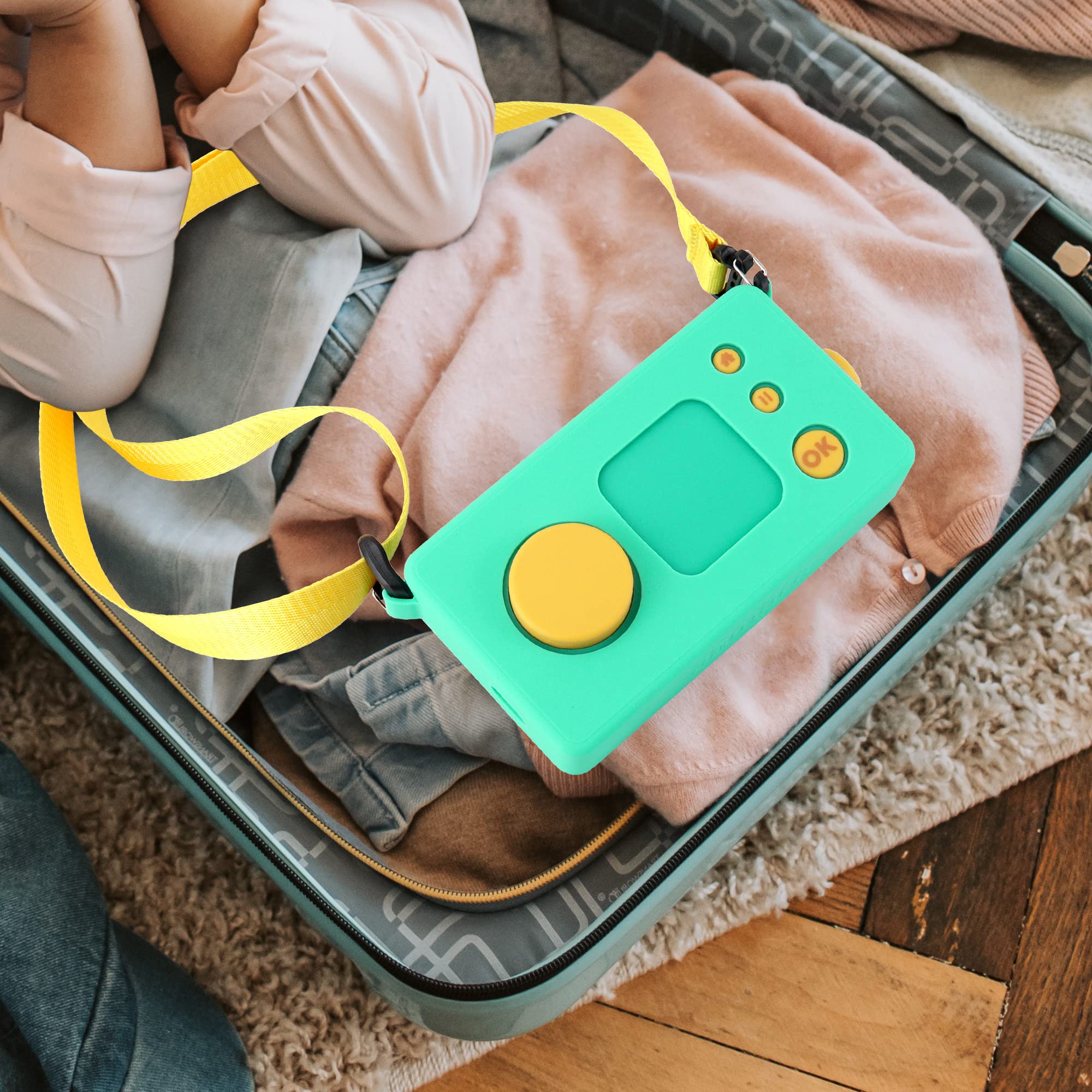Housse de Protection pour Lunii Fabrique à Histoires, Coque pour Toutes Versions, Vert
