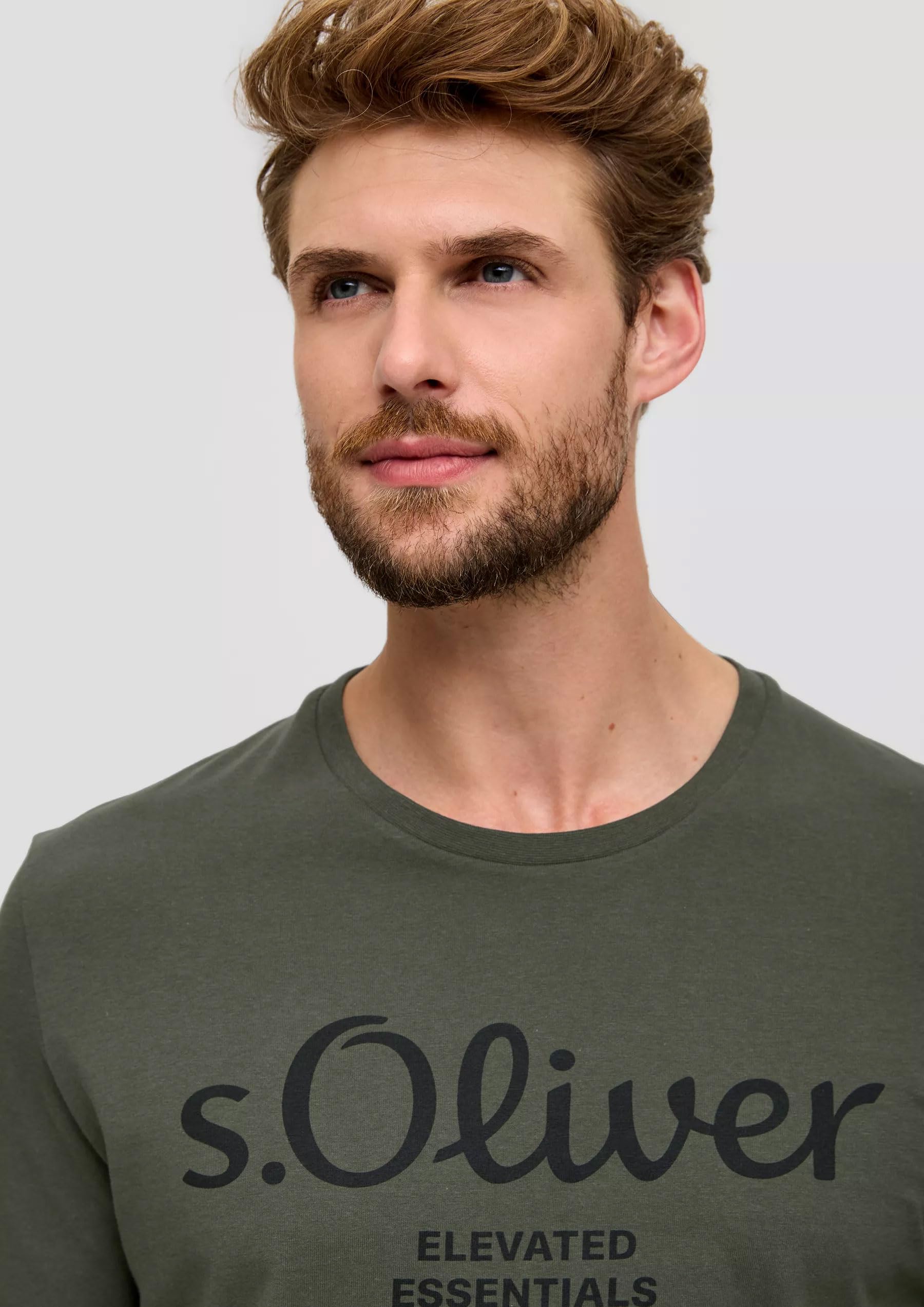 s.Oliver Herren T-Shirt mit Logodruck (DE/NL/SE/PL – Bild 3