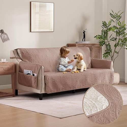 Miniatura 27 de Fundas acolchadas para silla reclinable, fundas reclinables repelentes al agua, funda reclinable Lazy Boy de ajuste cómodo, funda reclinable apta
