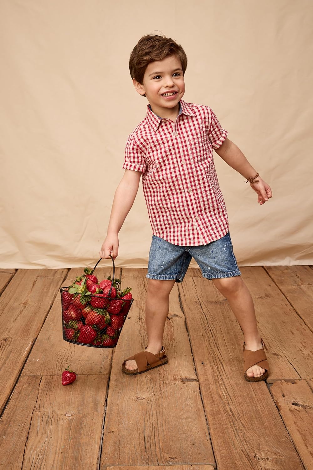 Gymboree,Matching Family Short Sleeve Button Up Shirt