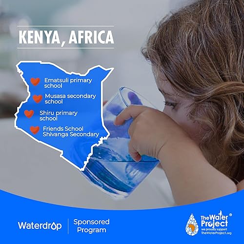 Miniatura 7 de Waterdrop Filtro WD-D4RF, repuesto para sistema de ósmosis inversa WD-D4-W, 1 año de vida útil