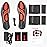Thermrup Electric Heated Insoles Foot Warmers Rechargeable Li-Ion Battery(4 Temperature Settings) Size 4.5-14, Far Infrared, High Temperature