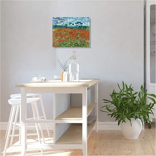 Miniatura 260 de A&T ARTWORK The Starry Night de Vincent Van Gogh. Tamaño del marco: 36 x 30 pulgadas, tamaño de la imagen: 30 x 24 pulgadas, reproducciones clásicas