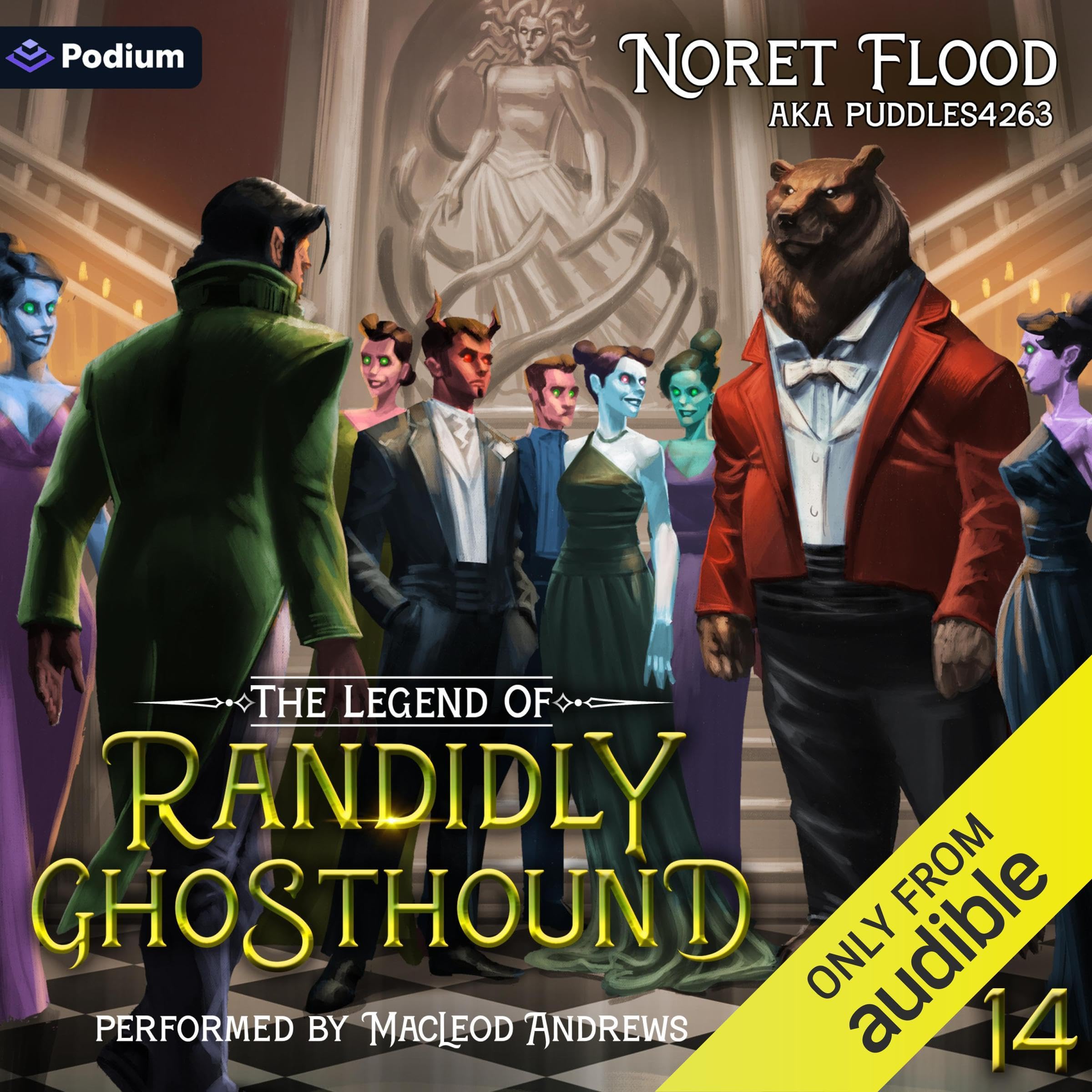 Cover art for The Legend of Randidly Ghosthound 14