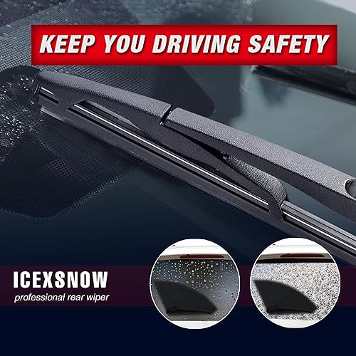 Miniatura 6 de Limpiaparabrisas trasero de 11 pulgadas de repuesto para EnClave 2017-2008 EscaladeSuburbanTahoe 14-07 Trailblazer 09-07 Escape 12-08 + más,