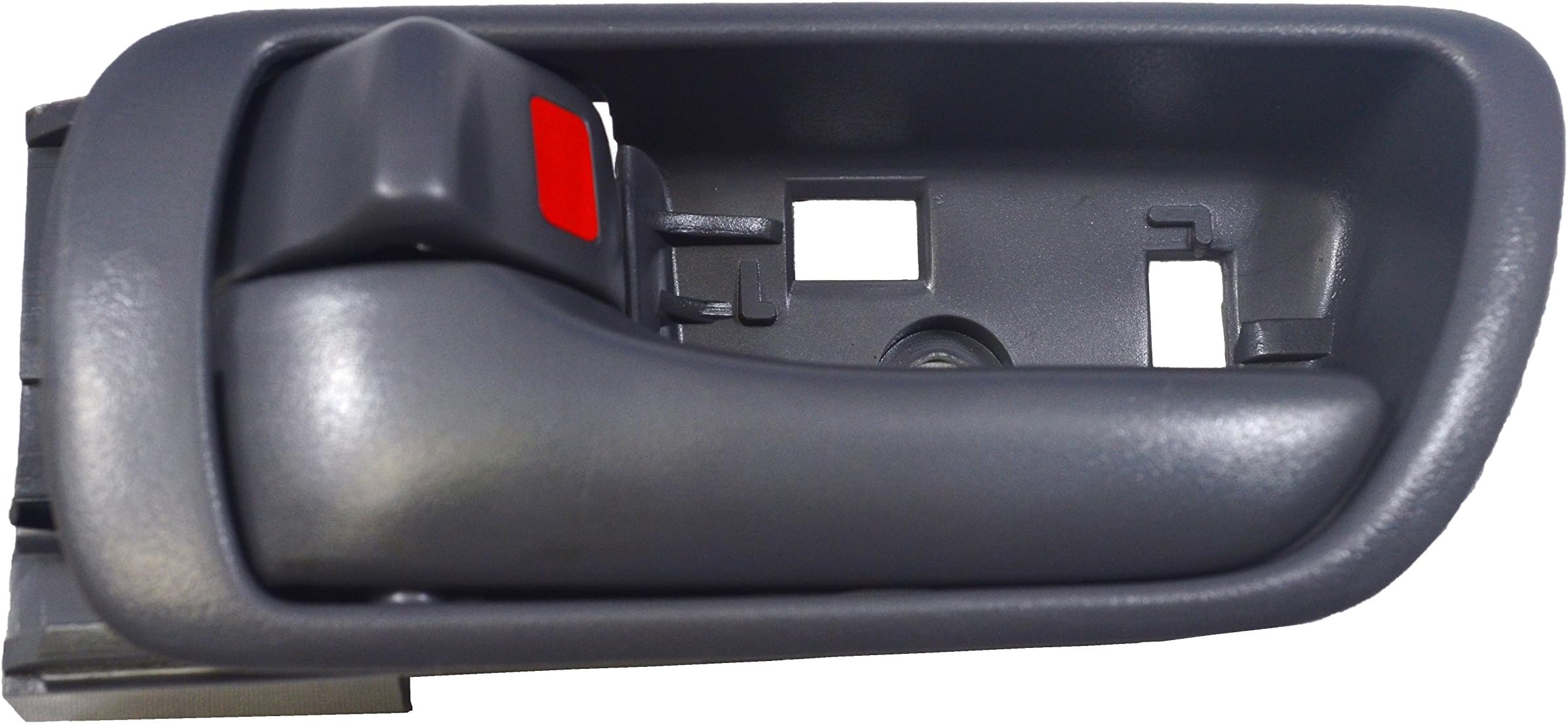 PT Auto Warehouse GM-2007MA-FR - Inner Interior Inside Door Handle Black Housing Chrome Lever Passenger Side Front Fits Select 2005 2010 Chevrolet Coba