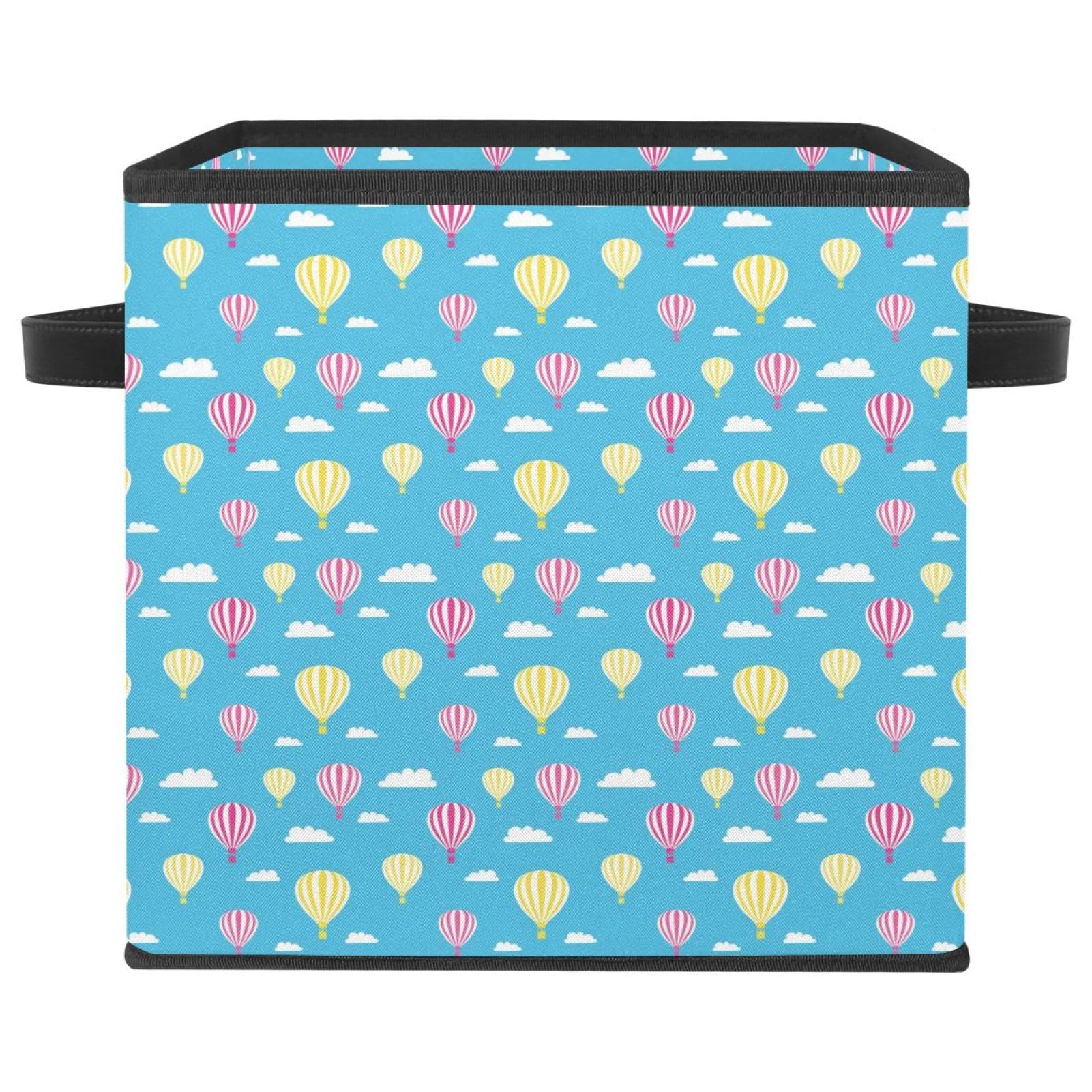 Boîte de rangement pliable pour jouets et vêtements de placard motif cubes