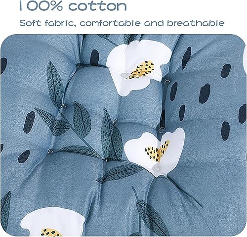 Miniatura 3 de Cojines para sillas de comedor, 4 unidades, cojines de asiento para sillas de cocina, cojines para sillas de comedor, cojines de sillas de cocina,