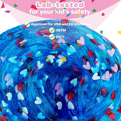 Miniatura 2 de Slime transparente de gelatina de pastel rosa con fresa slime de agua perfumado prefabricado con masilla suave para niños regalos de fiesta de