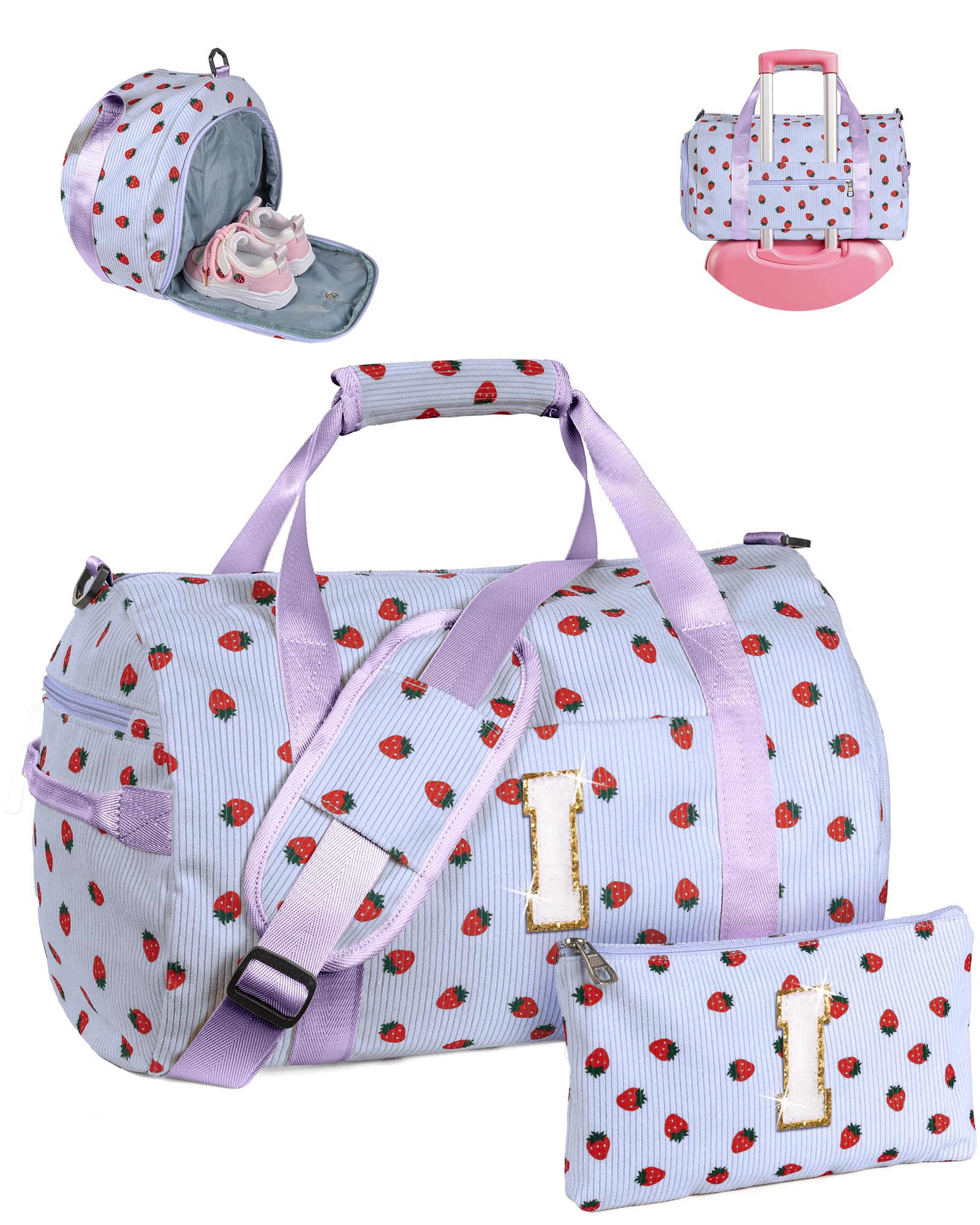 Vogewood Teen Girl Gift Trendy Stuff, Girls Gym Bag, Birthday Gift for Girl, Purple, I — image 1