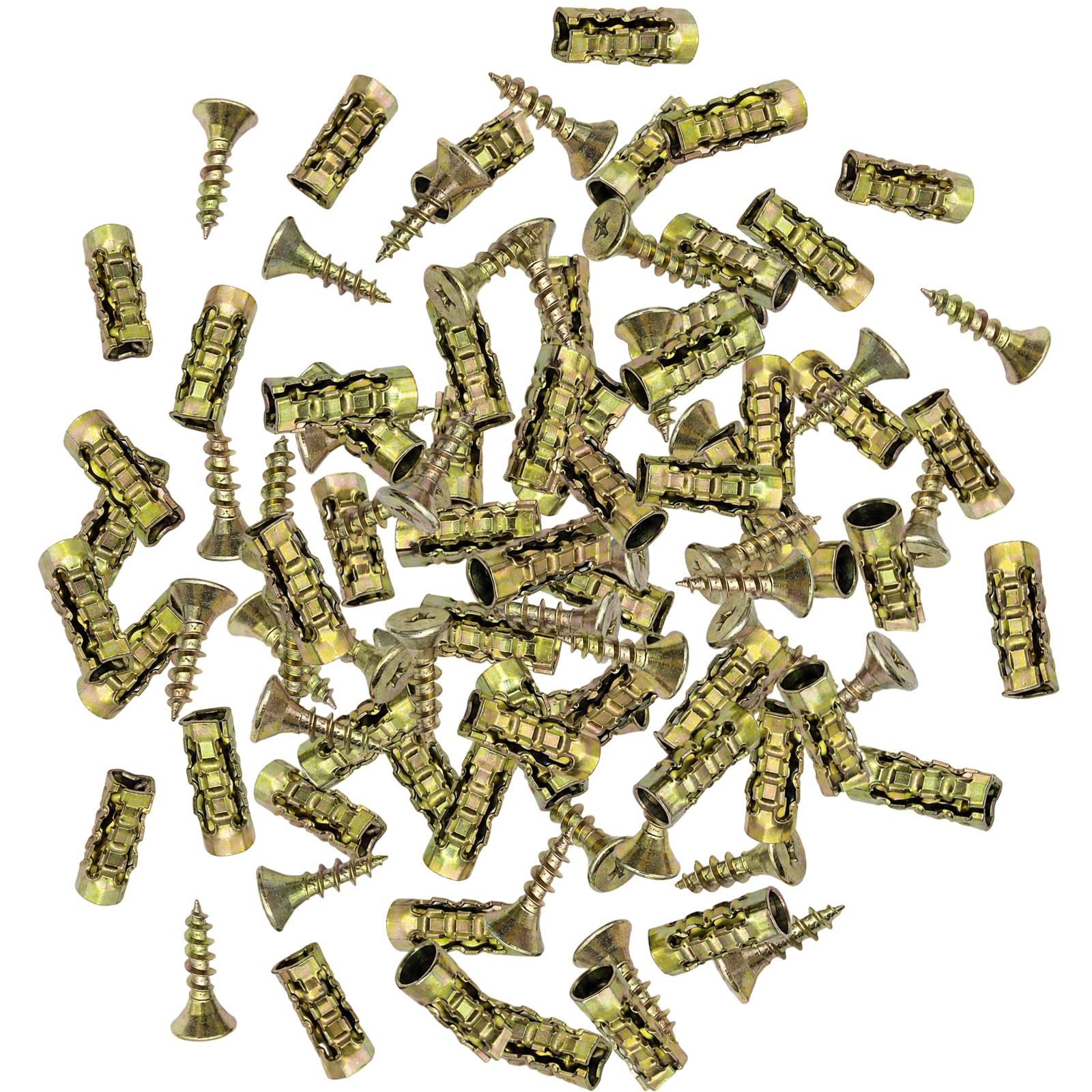 Hinge Repair Screw & Expansion Anchor, Short Expansion Screw Set